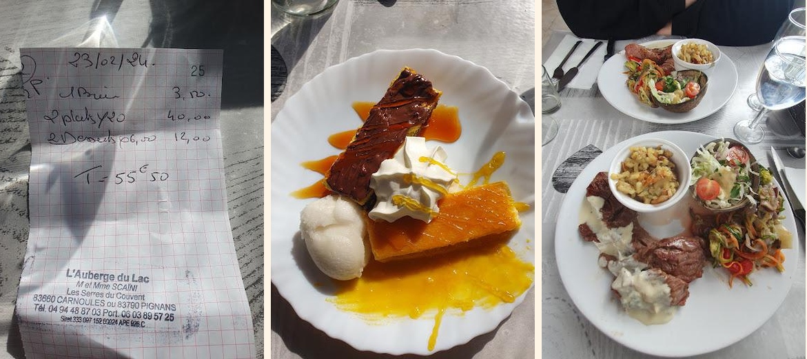 L Auberge Du Lac - Menu Image 4