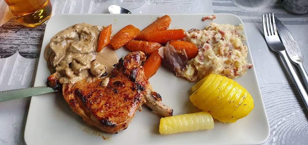 Carré de Veau Sauce Forestière