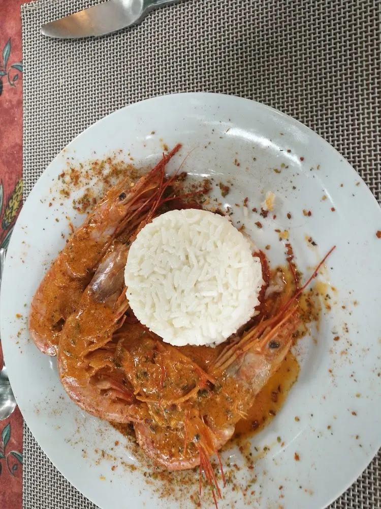 Gambas Safranées Et Sa Sauce Aux Crustacés